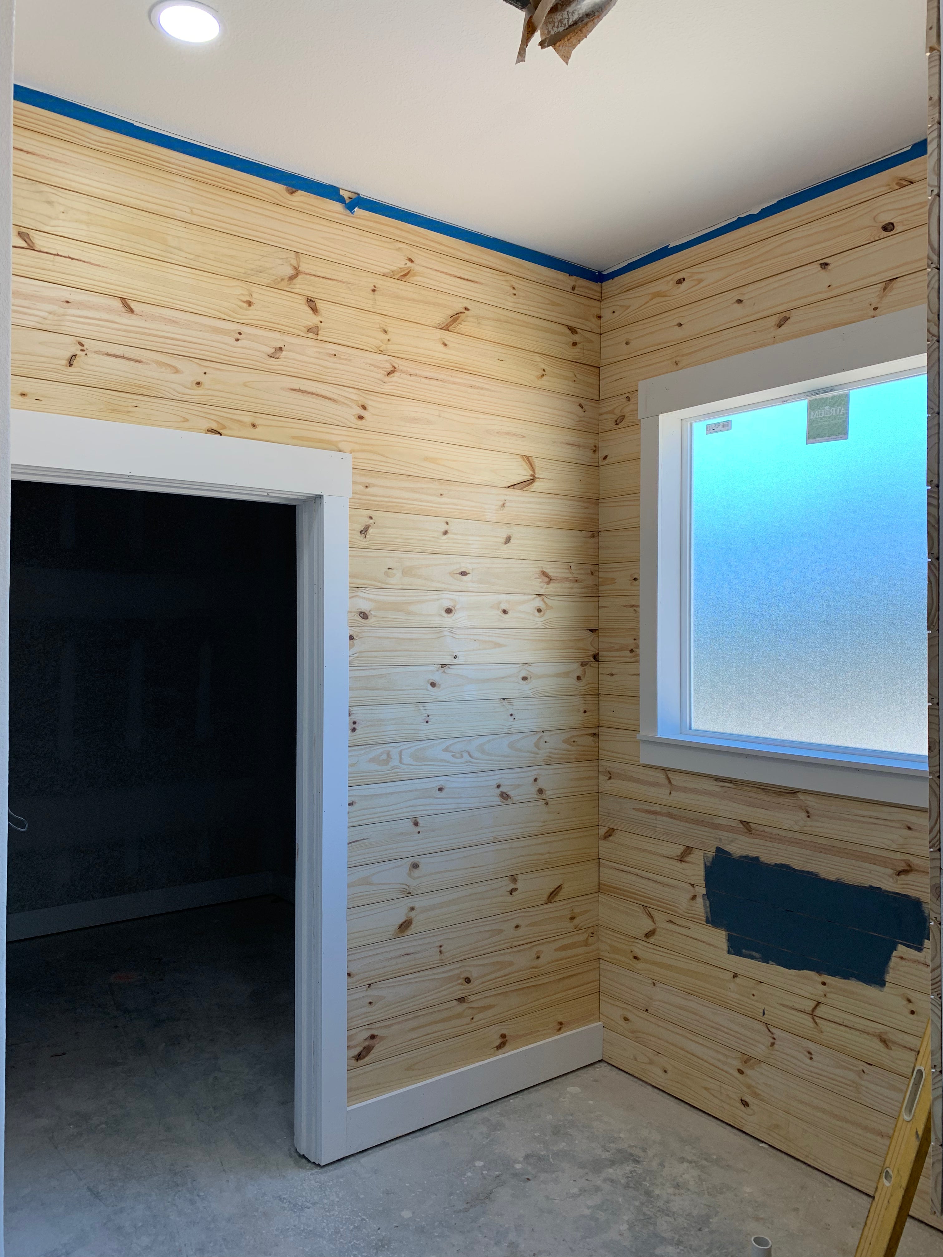 Premium Longleaf Yellow Pine | 5/8″ × 5″ × 8′ | Nickel Gap / Pattern 122 (V-Groove)