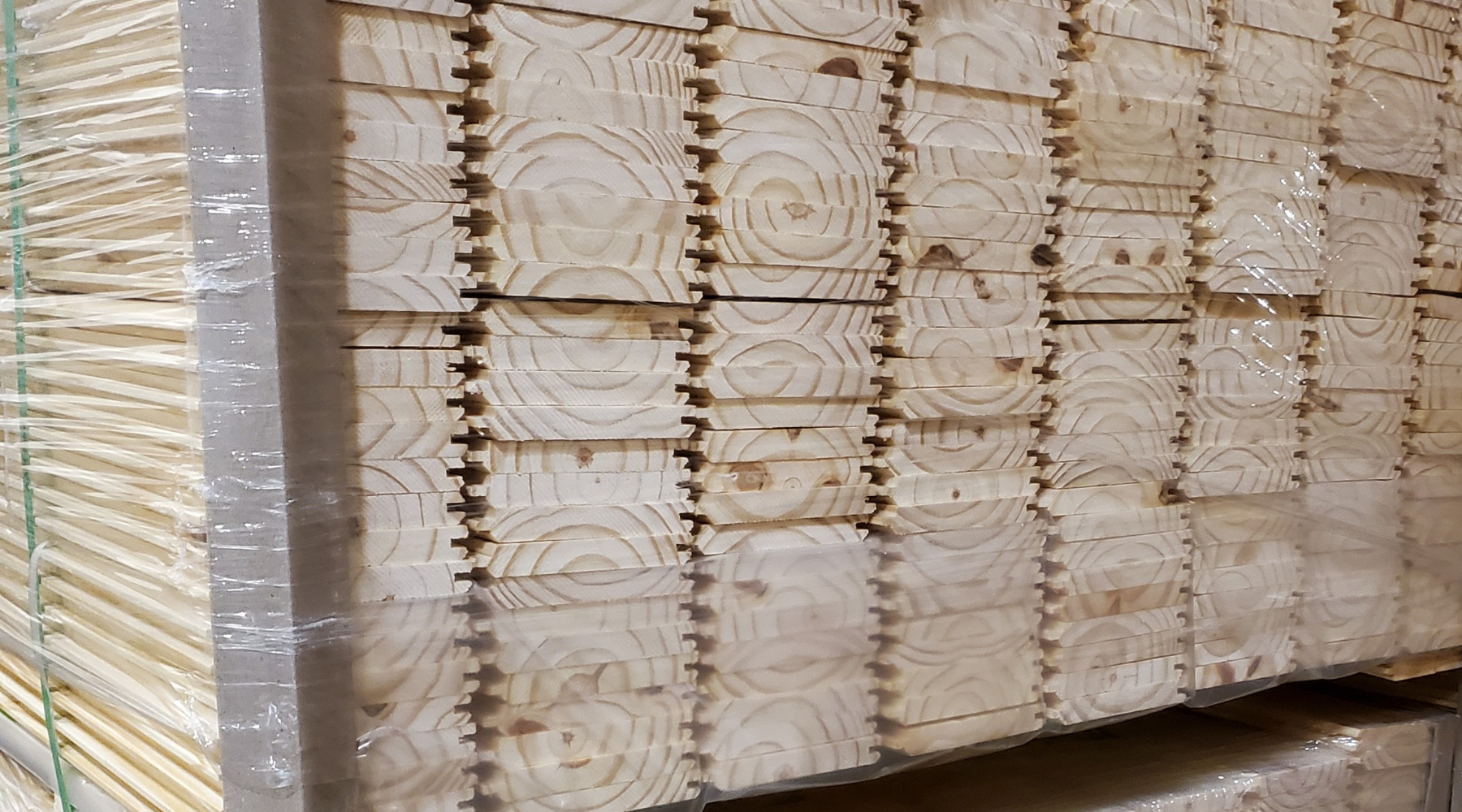 Premium Longleaf Yellow Pine | 5/8″ × 5″ × 8′ | Nickel Gap / Pattern 122 (V-Groove)